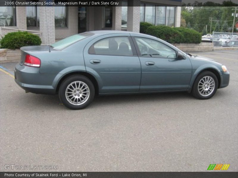 Magnesium Pearl / Dark Slate Gray 2006 Chrysler Sebring Sedan