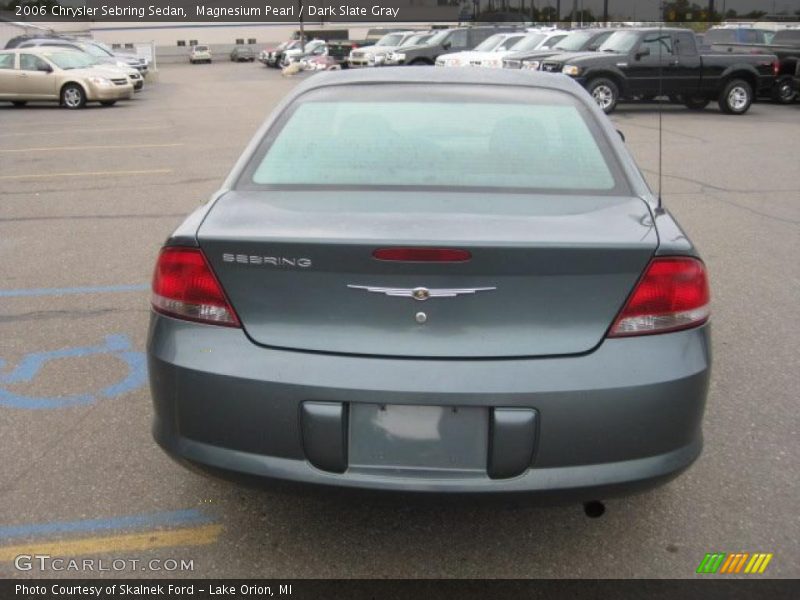 Magnesium Pearl / Dark Slate Gray 2006 Chrysler Sebring Sedan