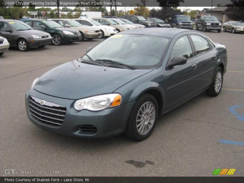 Magnesium Pearl / Dark Slate Gray 2006 Chrysler Sebring Sedan