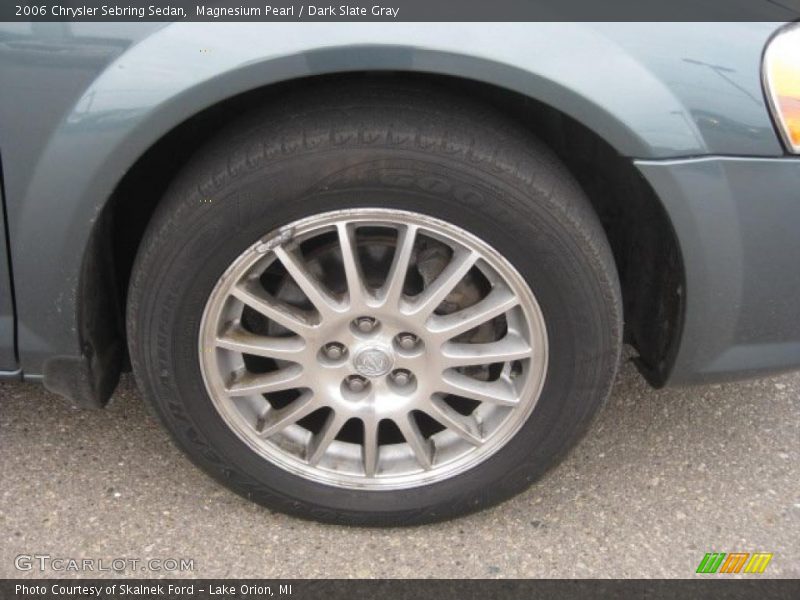 Magnesium Pearl / Dark Slate Gray 2006 Chrysler Sebring Sedan