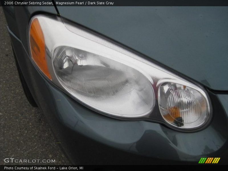Magnesium Pearl / Dark Slate Gray 2006 Chrysler Sebring Sedan
