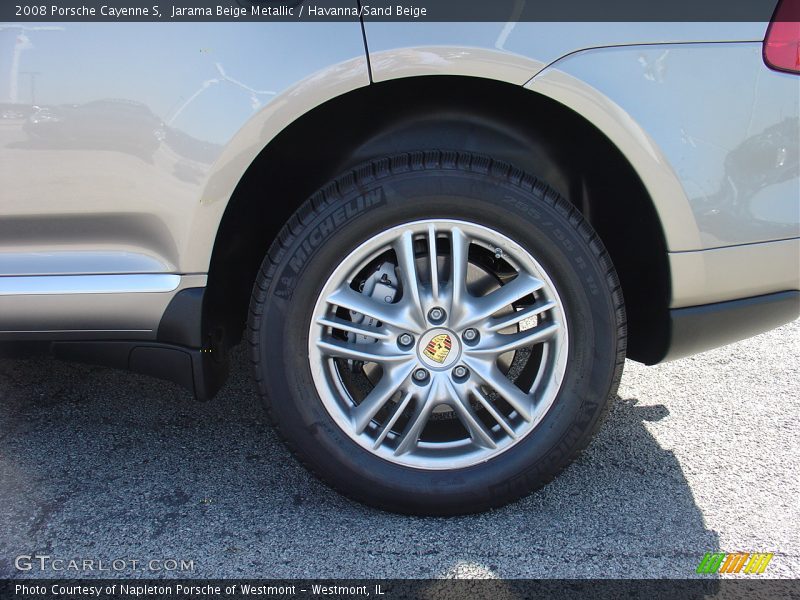 Jarama Beige Metallic / Havanna/Sand Beige 2008 Porsche Cayenne S