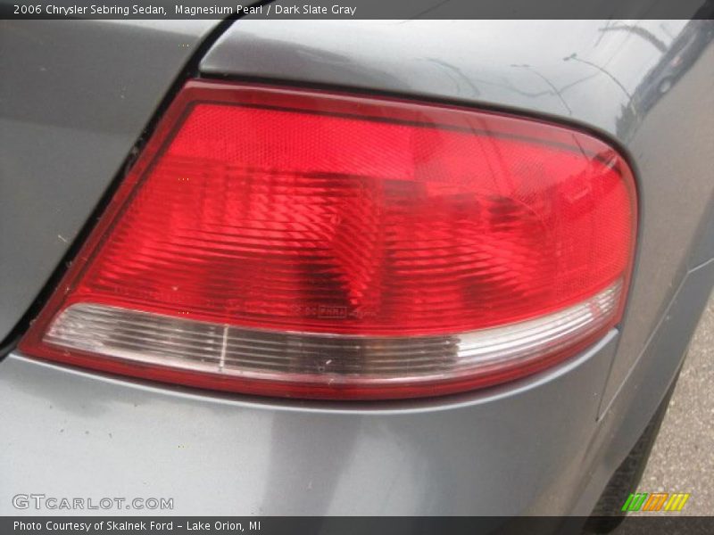 Magnesium Pearl / Dark Slate Gray 2006 Chrysler Sebring Sedan