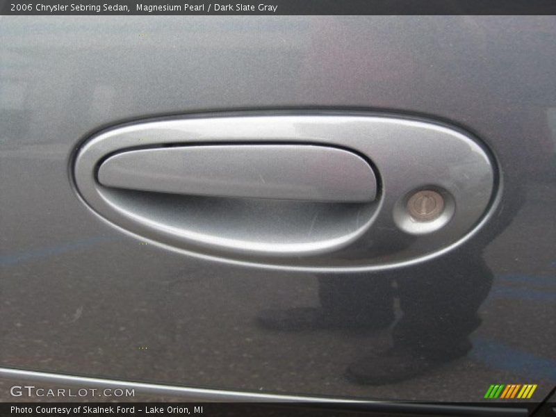 Magnesium Pearl / Dark Slate Gray 2006 Chrysler Sebring Sedan