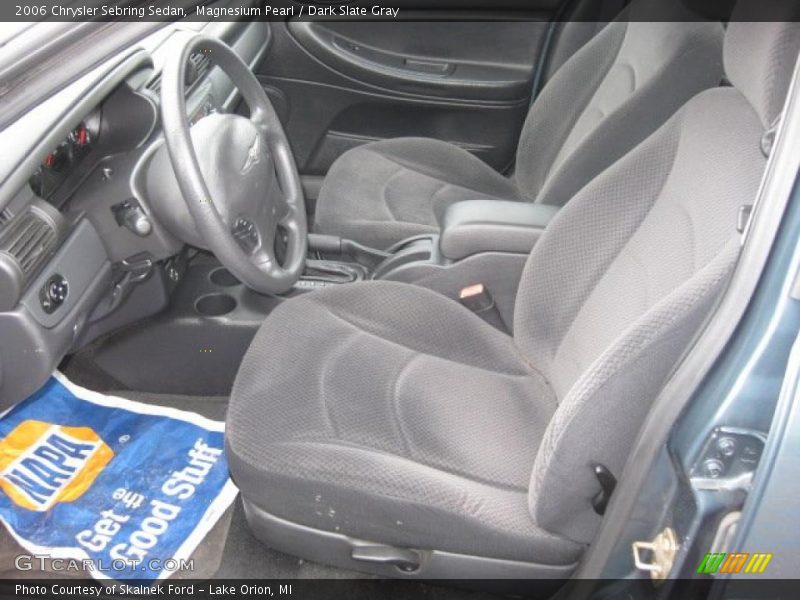Magnesium Pearl / Dark Slate Gray 2006 Chrysler Sebring Sedan