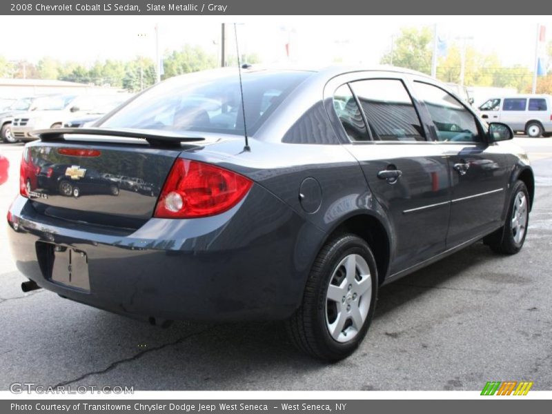 Slate Metallic / Gray 2008 Chevrolet Cobalt LS Sedan