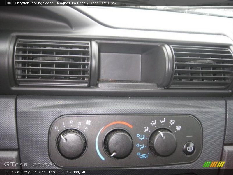 Magnesium Pearl / Dark Slate Gray 2006 Chrysler Sebring Sedan