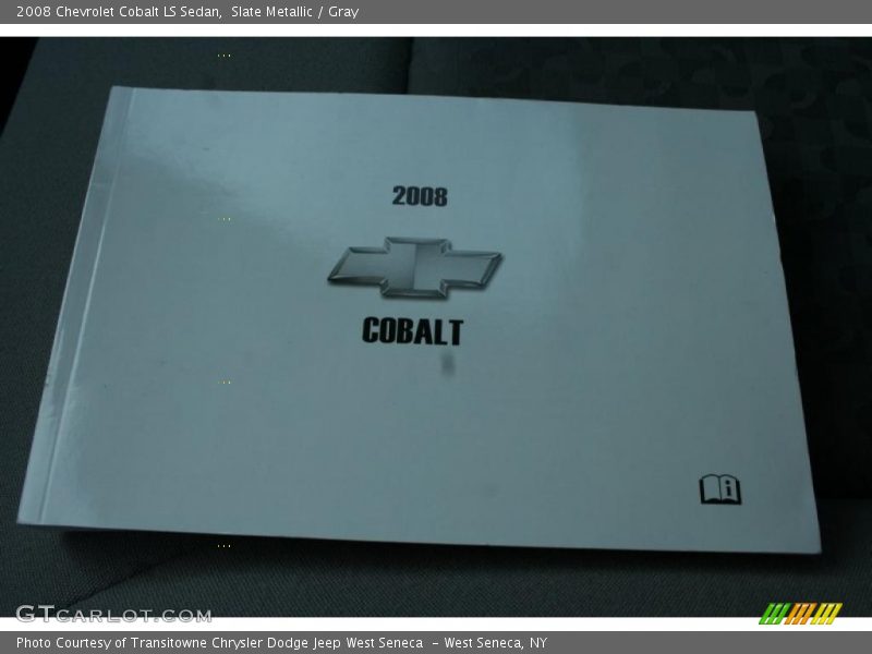 Slate Metallic / Gray 2008 Chevrolet Cobalt LS Sedan