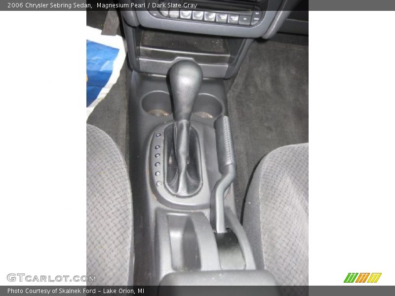 Magnesium Pearl / Dark Slate Gray 2006 Chrysler Sebring Sedan