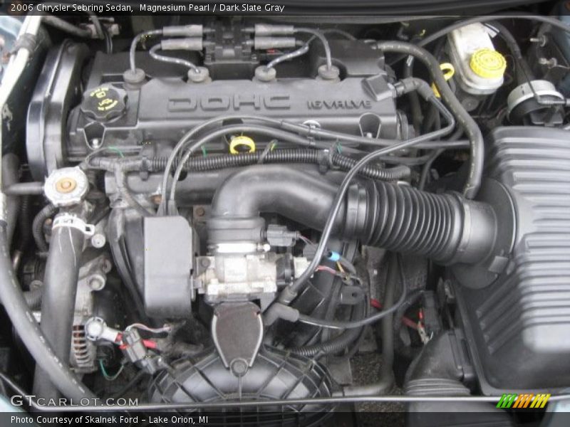 Magnesium Pearl / Dark Slate Gray 2006 Chrysler Sebring Sedan