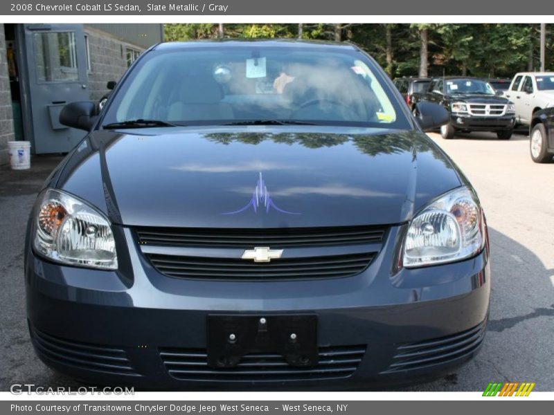 Slate Metallic / Gray 2008 Chevrolet Cobalt LS Sedan