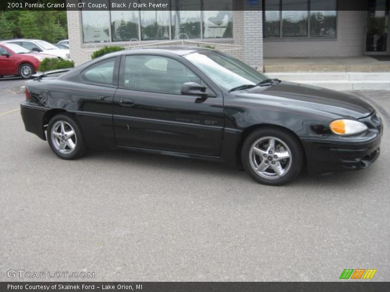 Black / Dark Pewter 2001 Pontiac Grand Am GT Coupe