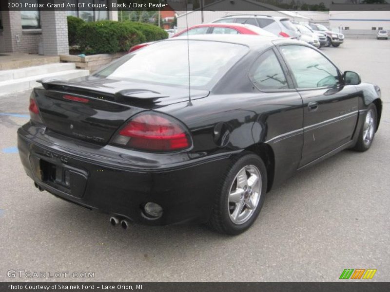 Black / Dark Pewter 2001 Pontiac Grand Am GT Coupe