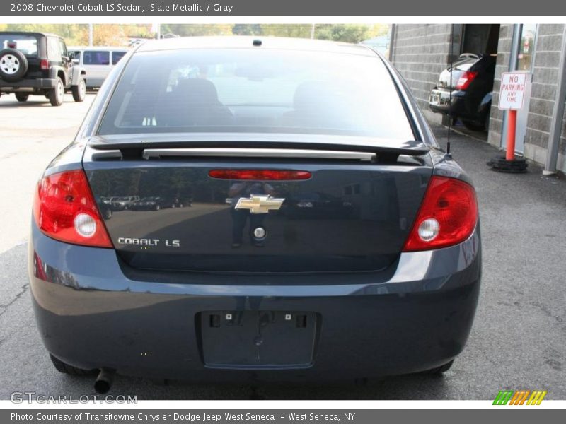 Slate Metallic / Gray 2008 Chevrolet Cobalt LS Sedan