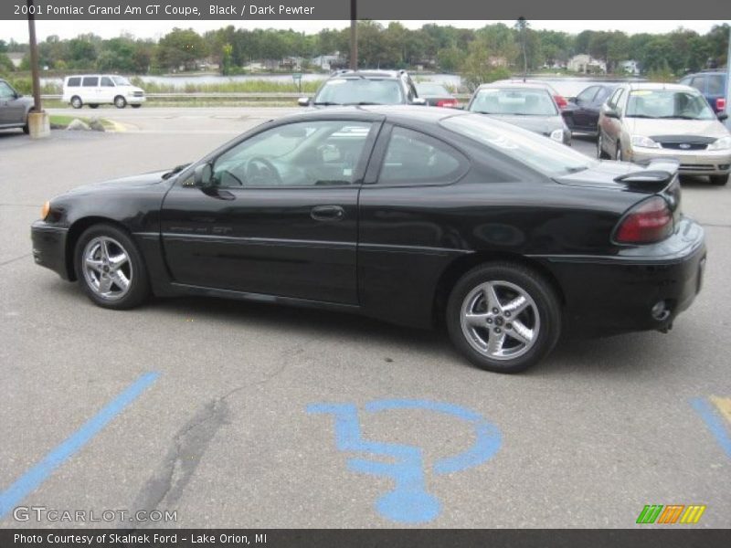 Black / Dark Pewter 2001 Pontiac Grand Am GT Coupe
