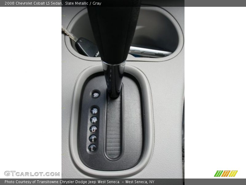 Slate Metallic / Gray 2008 Chevrolet Cobalt LS Sedan