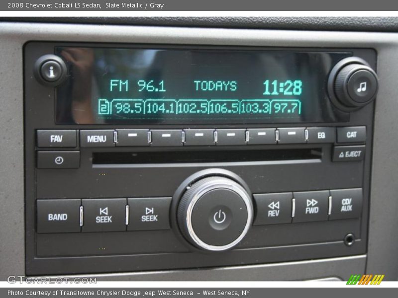 Slate Metallic / Gray 2008 Chevrolet Cobalt LS Sedan