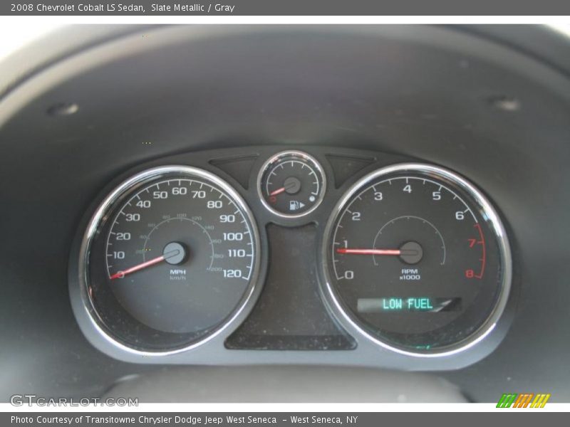 Slate Metallic / Gray 2008 Chevrolet Cobalt LS Sedan