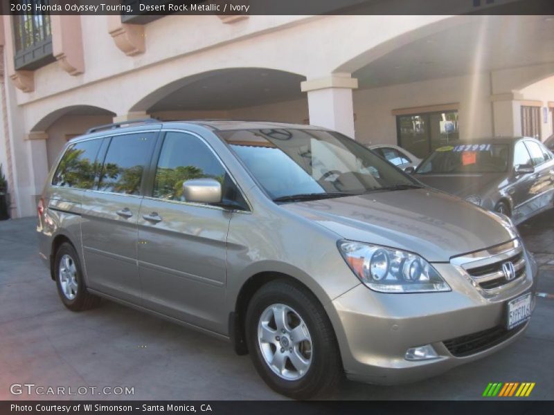 Desert Rock Metallic / Ivory 2005 Honda Odyssey Touring