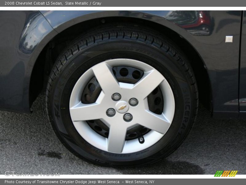 Slate Metallic / Gray 2008 Chevrolet Cobalt LS Sedan