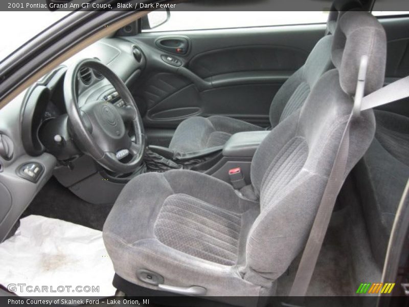 Black / Dark Pewter 2001 Pontiac Grand Am GT Coupe
