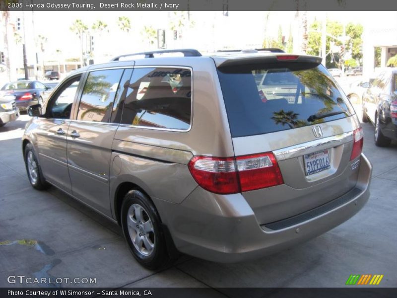 Desert Rock Metallic / Ivory 2005 Honda Odyssey Touring