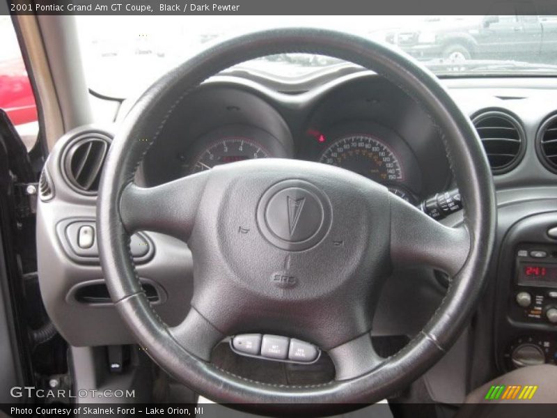 Black / Dark Pewter 2001 Pontiac Grand Am GT Coupe