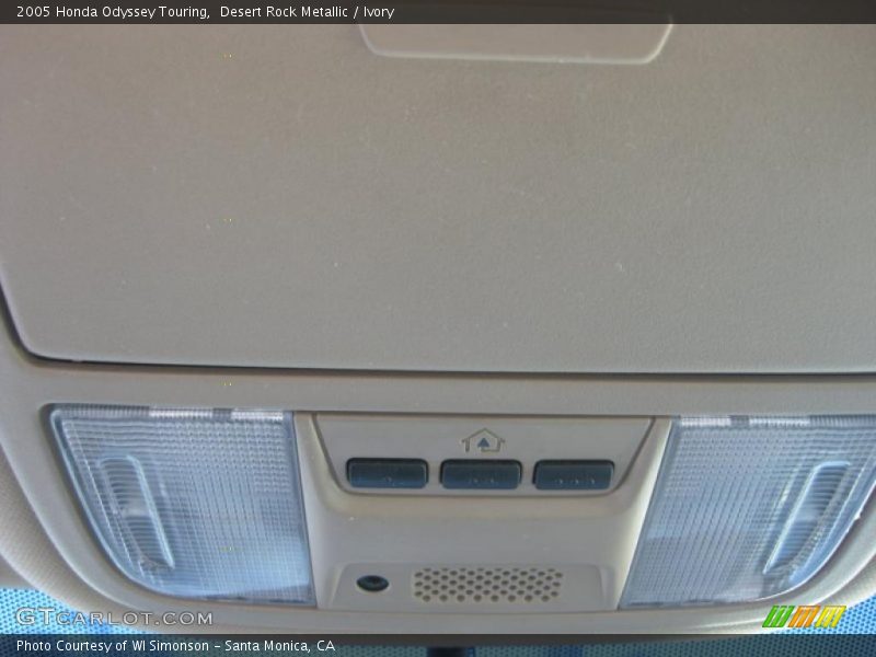 Desert Rock Metallic / Ivory 2005 Honda Odyssey Touring