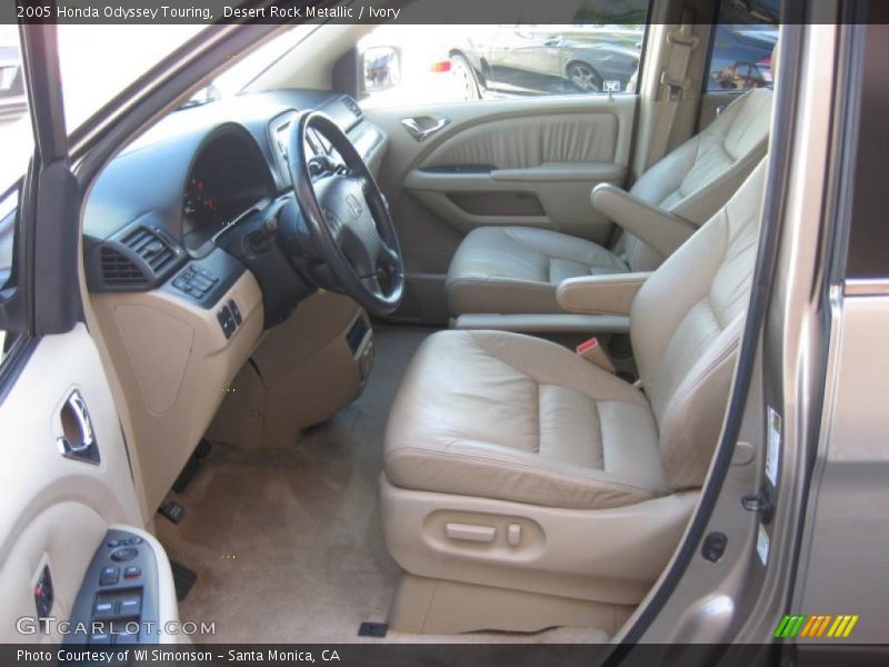 Desert Rock Metallic / Ivory 2005 Honda Odyssey Touring