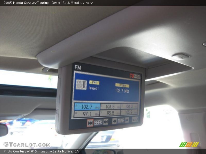 Desert Rock Metallic / Ivory 2005 Honda Odyssey Touring