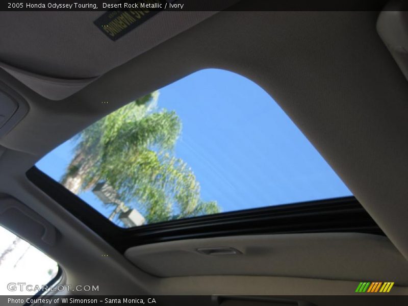 Desert Rock Metallic / Ivory 2005 Honda Odyssey Touring