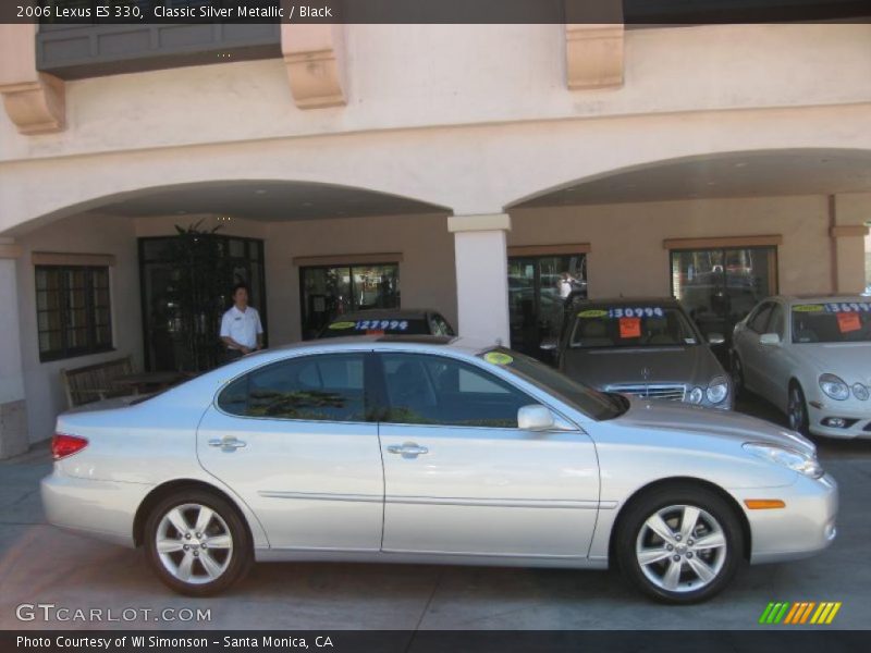 Classic Silver Metallic / Black 2006 Lexus ES 330
