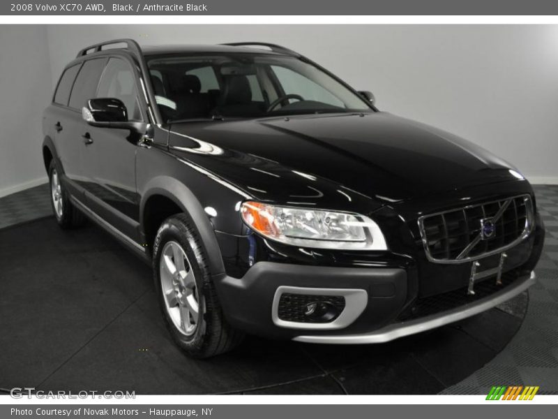 Black / Anthracite Black 2008 Volvo XC70 AWD