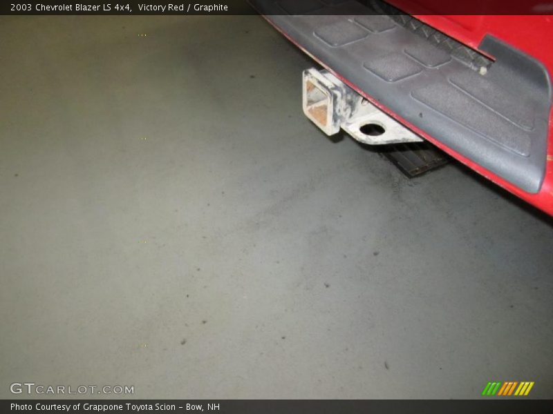 Victory Red / Graphite 2003 Chevrolet Blazer LS 4x4
