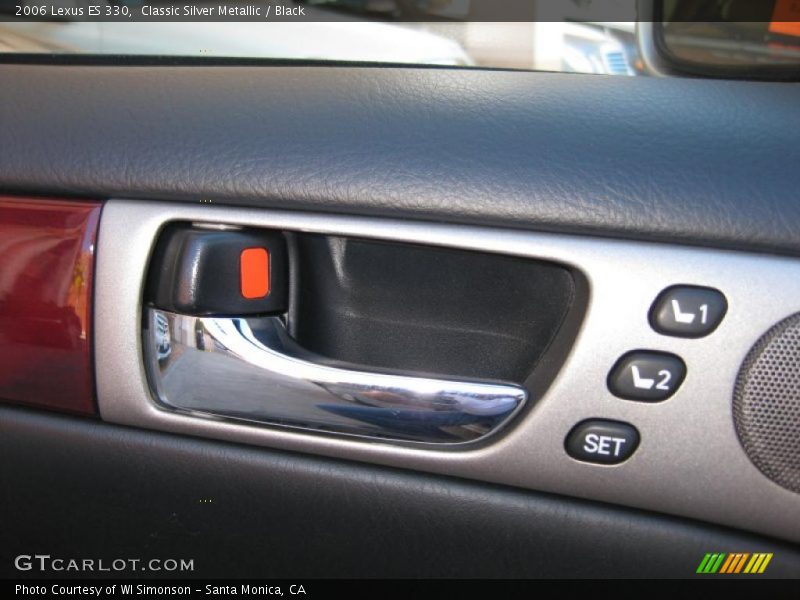 Classic Silver Metallic / Black 2006 Lexus ES 330