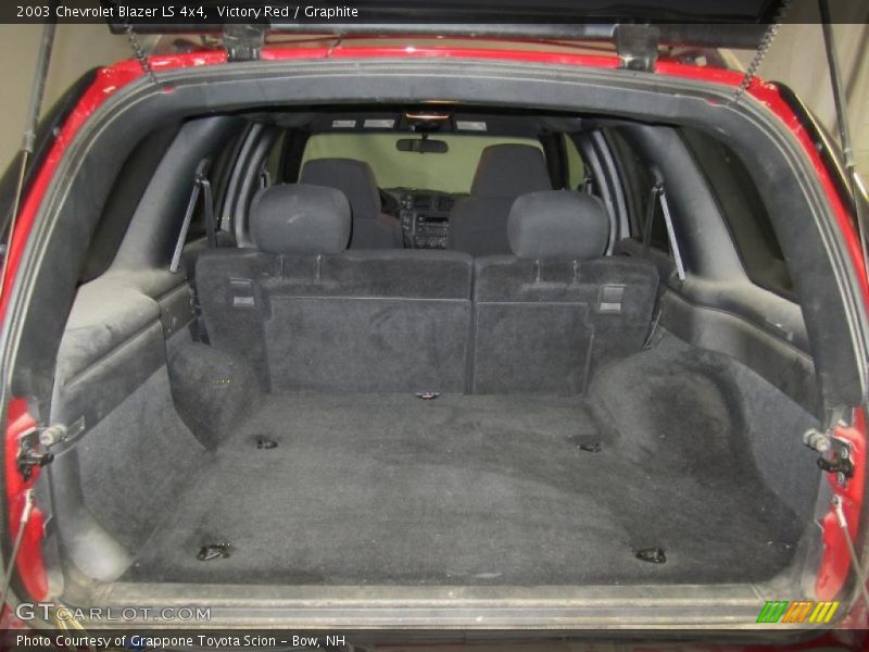 Victory Red / Graphite 2003 Chevrolet Blazer LS 4x4