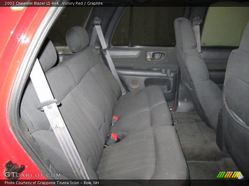 Victory Red / Graphite 2003 Chevrolet Blazer LS 4x4