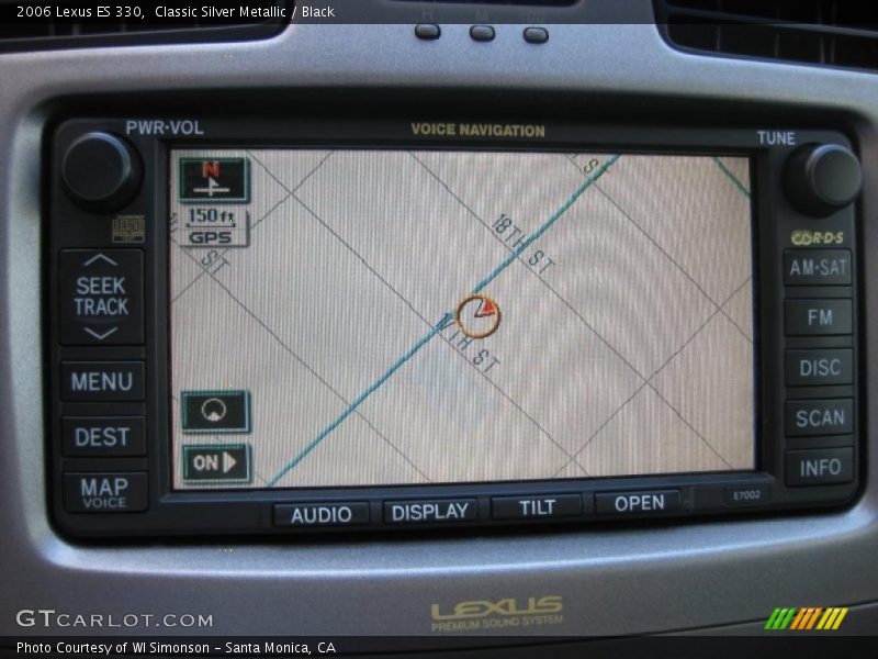 Classic Silver Metallic / Black 2006 Lexus ES 330