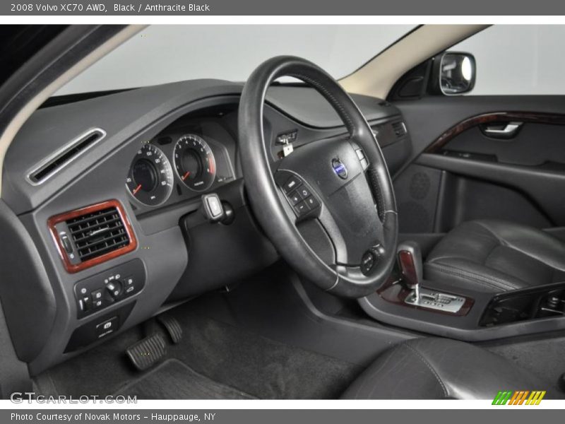 Black / Anthracite Black 2008 Volvo XC70 AWD