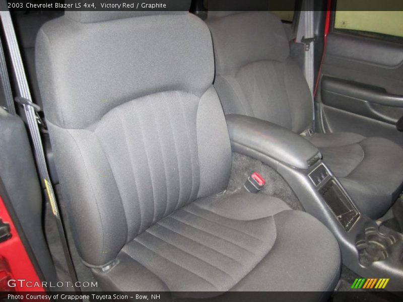 Victory Red / Graphite 2003 Chevrolet Blazer LS 4x4