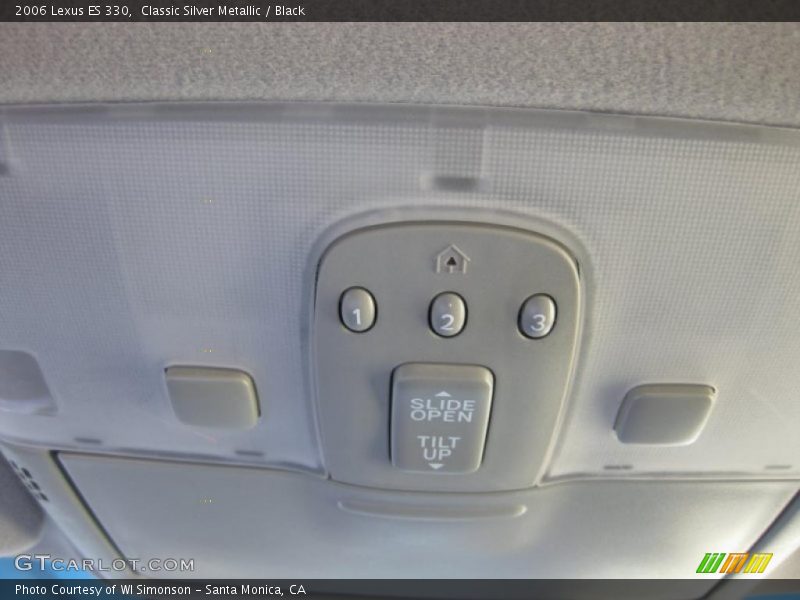 Classic Silver Metallic / Black 2006 Lexus ES 330