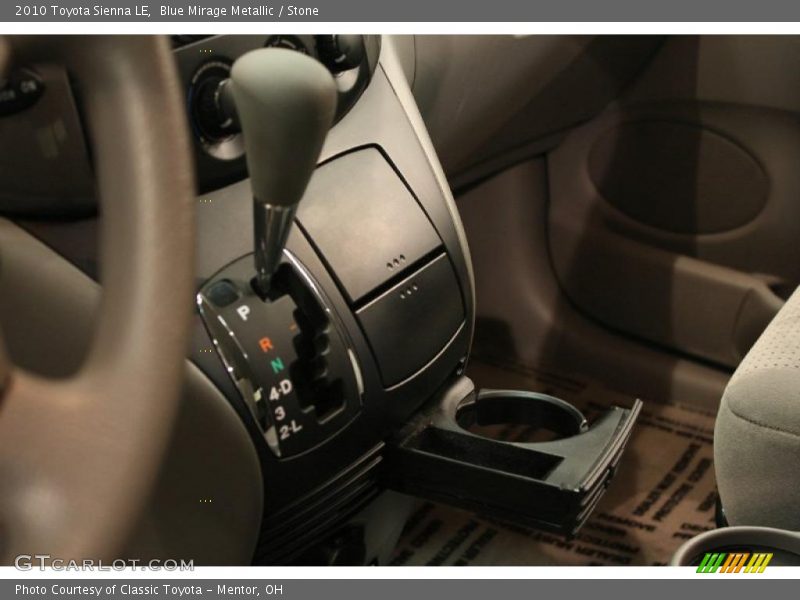 Blue Mirage Metallic / Stone 2010 Toyota Sienna LE