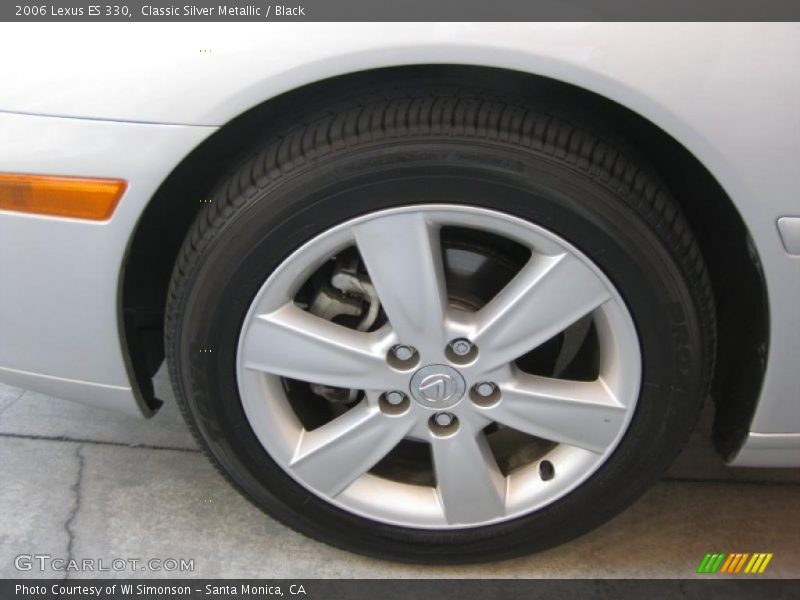 Classic Silver Metallic / Black 2006 Lexus ES 330
