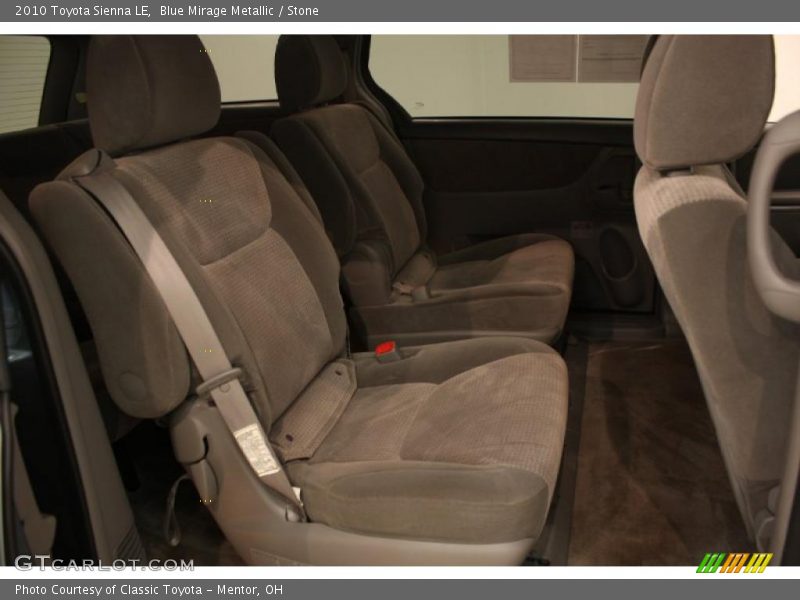 Blue Mirage Metallic / Stone 2010 Toyota Sienna LE