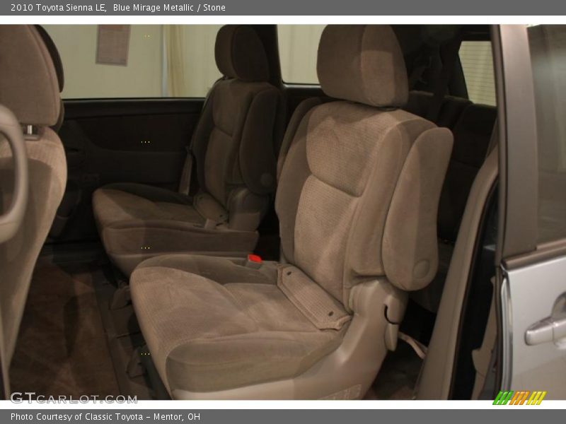Blue Mirage Metallic / Stone 2010 Toyota Sienna LE