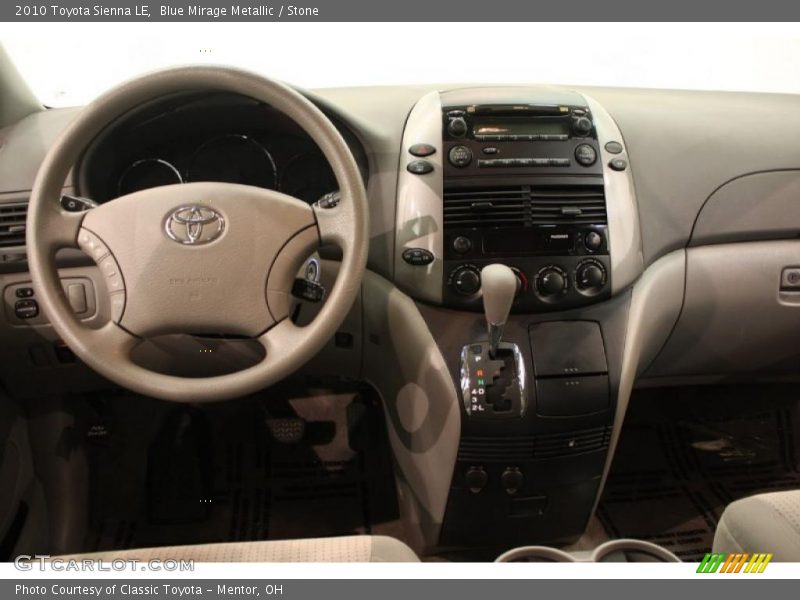Blue Mirage Metallic / Stone 2010 Toyota Sienna LE