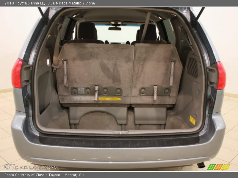 Blue Mirage Metallic / Stone 2010 Toyota Sienna LE