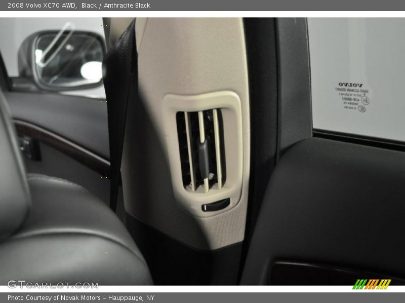 Black / Anthracite Black 2008 Volvo XC70 AWD