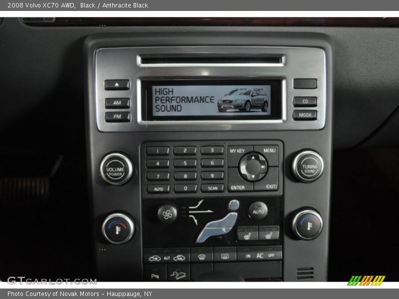 Black / Anthracite Black 2008 Volvo XC70 AWD