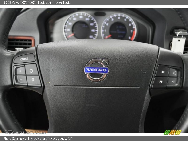 Black / Anthracite Black 2008 Volvo XC70 AWD